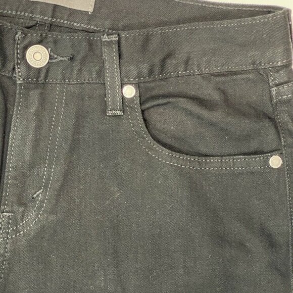 SIGNATURE LEVI STRAUSS 515 Women's Bootcut Jeans W28xL32 Black Denim Mid-Rise - Picture 6 of 15